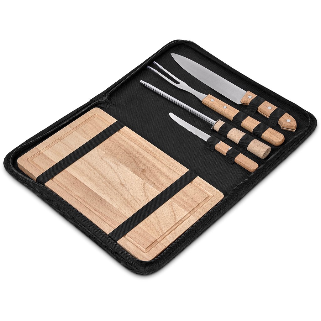 Serendipio Brenton 5-Piece Braai & Carving Set - Image 4