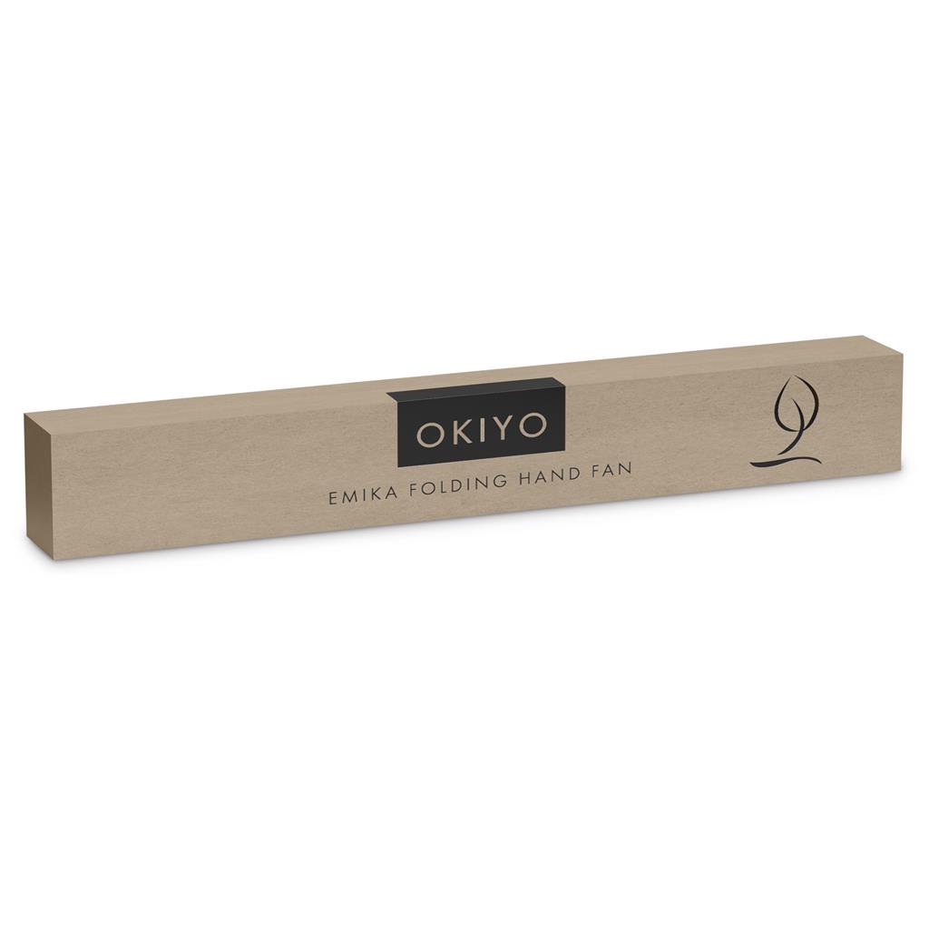 Okiyo Emika Folding Hand Fan - Image 2