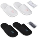 Serendipio Be Our Guest Linen Slippers