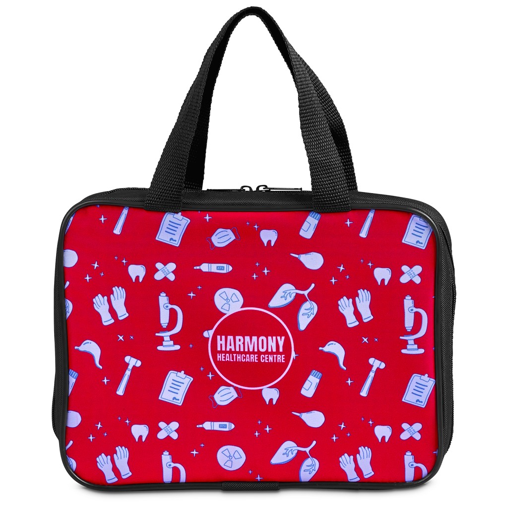 Pre-Printed Sample Hoppla Hero Polyester First Aid Carry Bag - Image 6