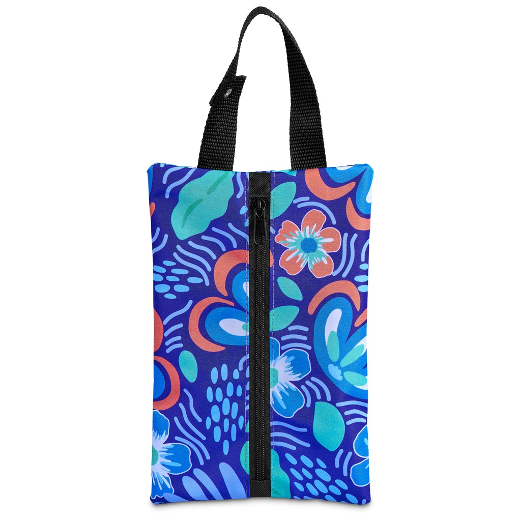 Pre-Production Sample Hoppla Hanki Polyester Travel Tissue Pouch - Image 8