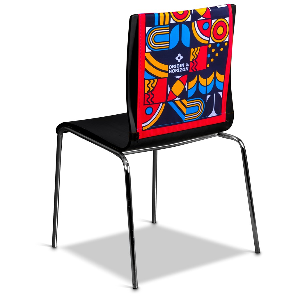 Pre-Production Sample Hoppla Attendee Polyester Chair Back Cover - Image 6