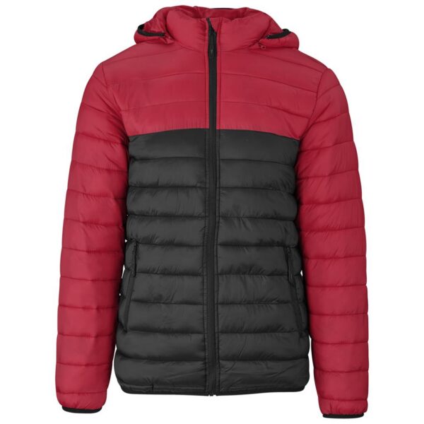 Kyoto Two-Tone Jacket - Black Red