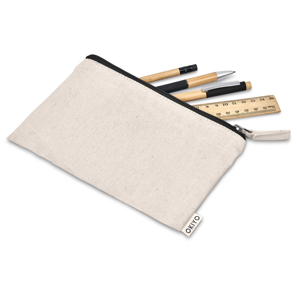 Okiyo Midori Cotton Pencil Case - Image 4