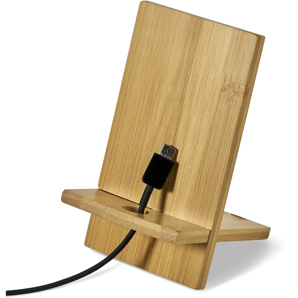Okiyo Ekslens Bamboo Phone Stand - Image 10