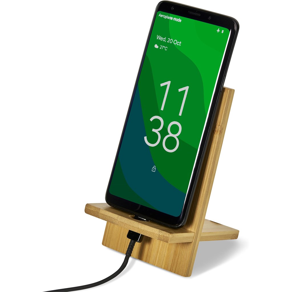 Okiyo Ekslens Bamboo Phone Stand - Image 14