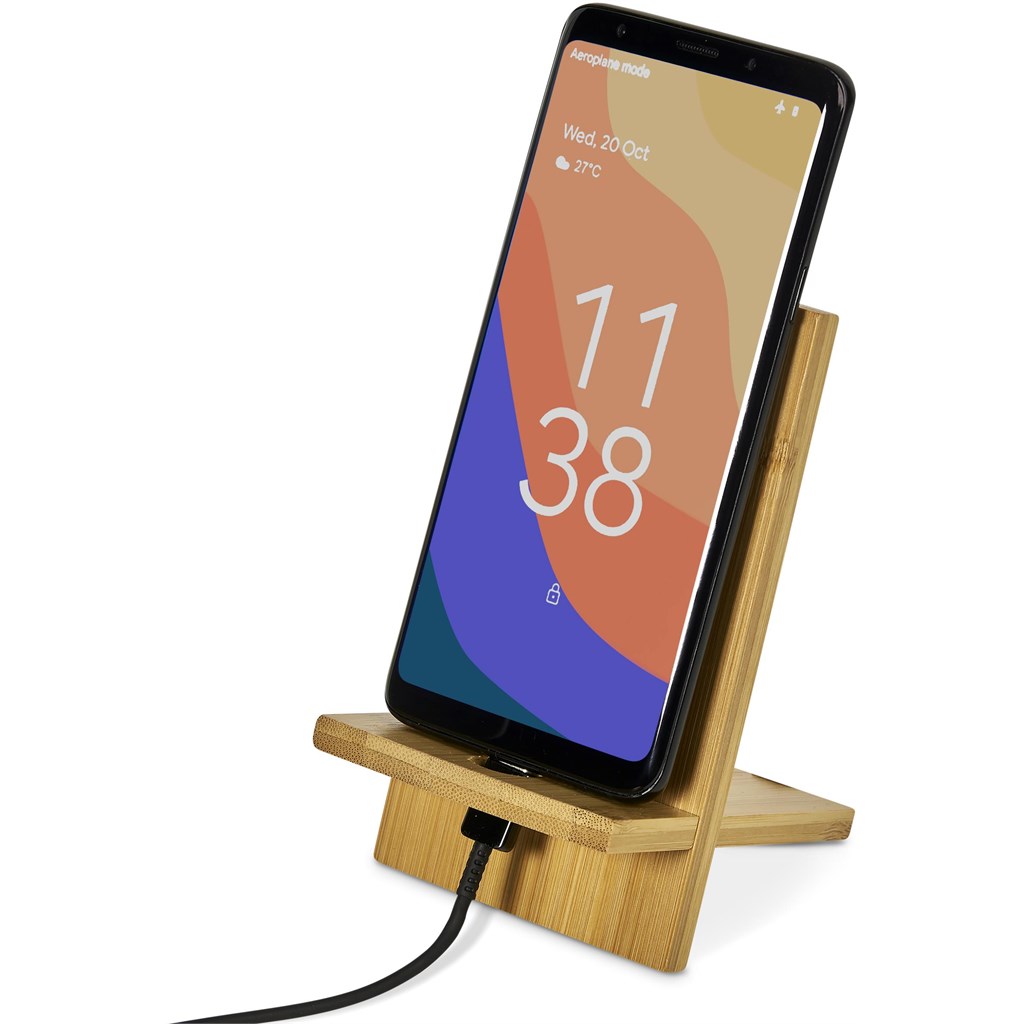 Okiyo Ekslens Bamboo Phone Stand - Image 17