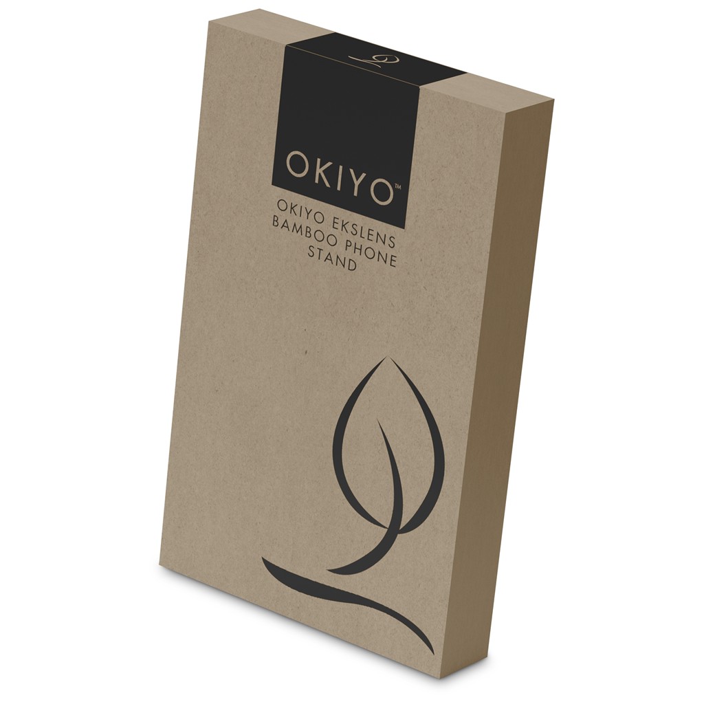 Okiyo Ekslens Bamboo Phone Stand - Image 13