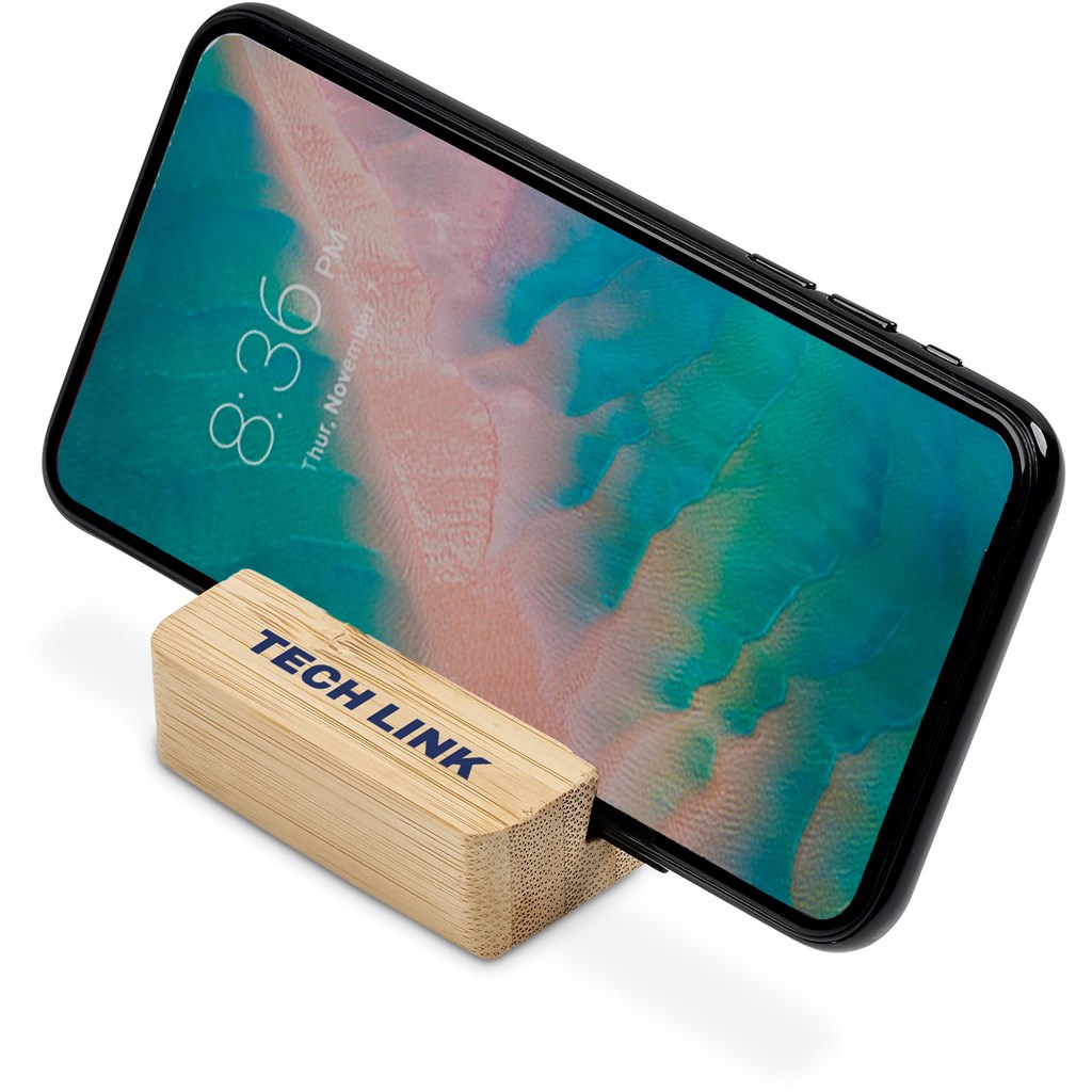 Okiyo Shinpura Bamboo Phone & Tablet Stand - Image 2