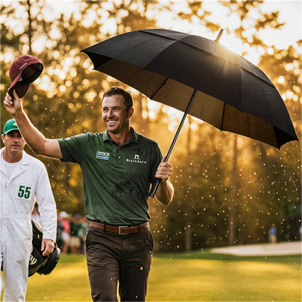 Alex Varga Taranis Auto-Open Golf Umbrella - Image 8