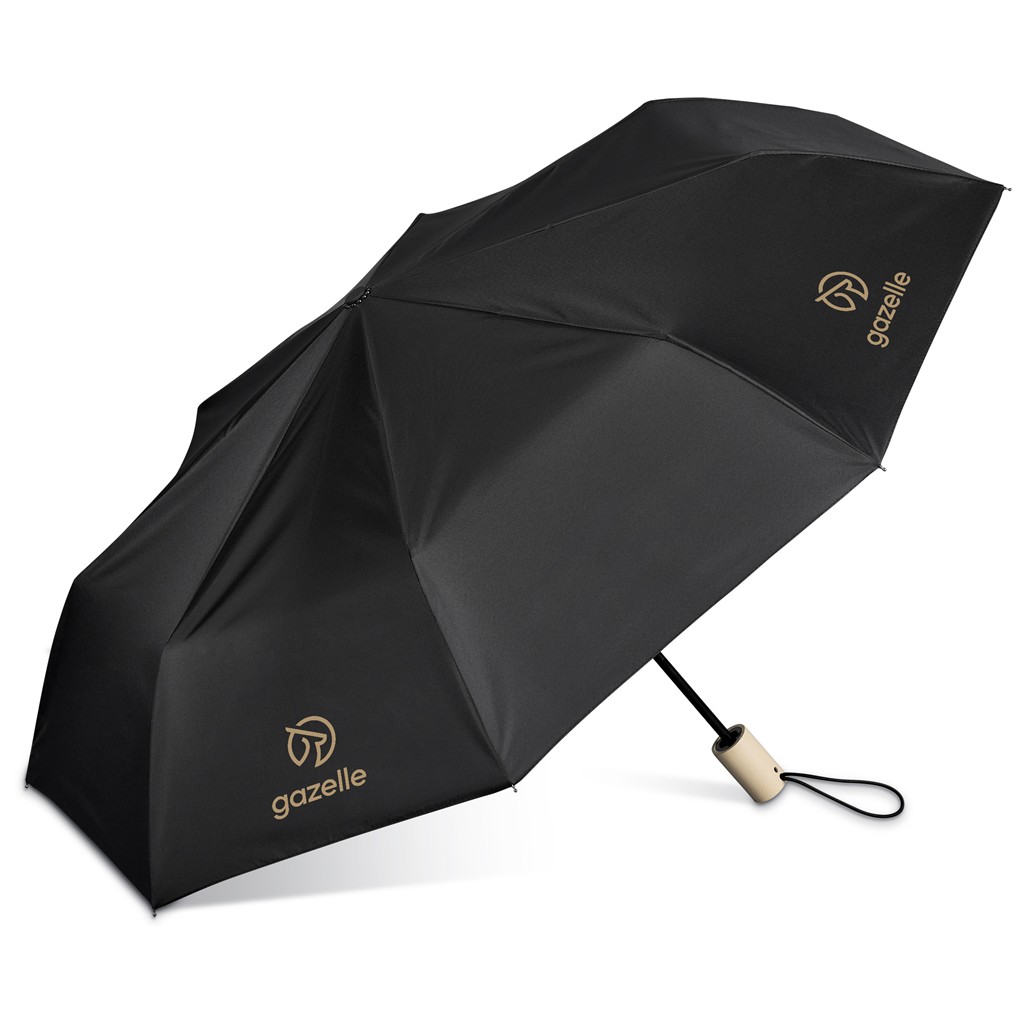 Okiyo Ameno Recycled PET Auto-Open Compact Umbrella - Image 4