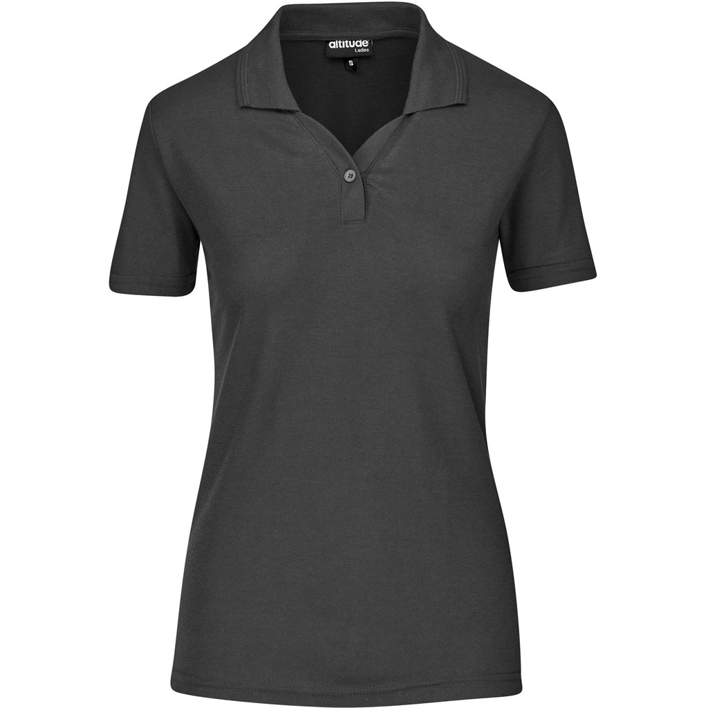 Ladies Basic Pique Golf Shirt - Image 4