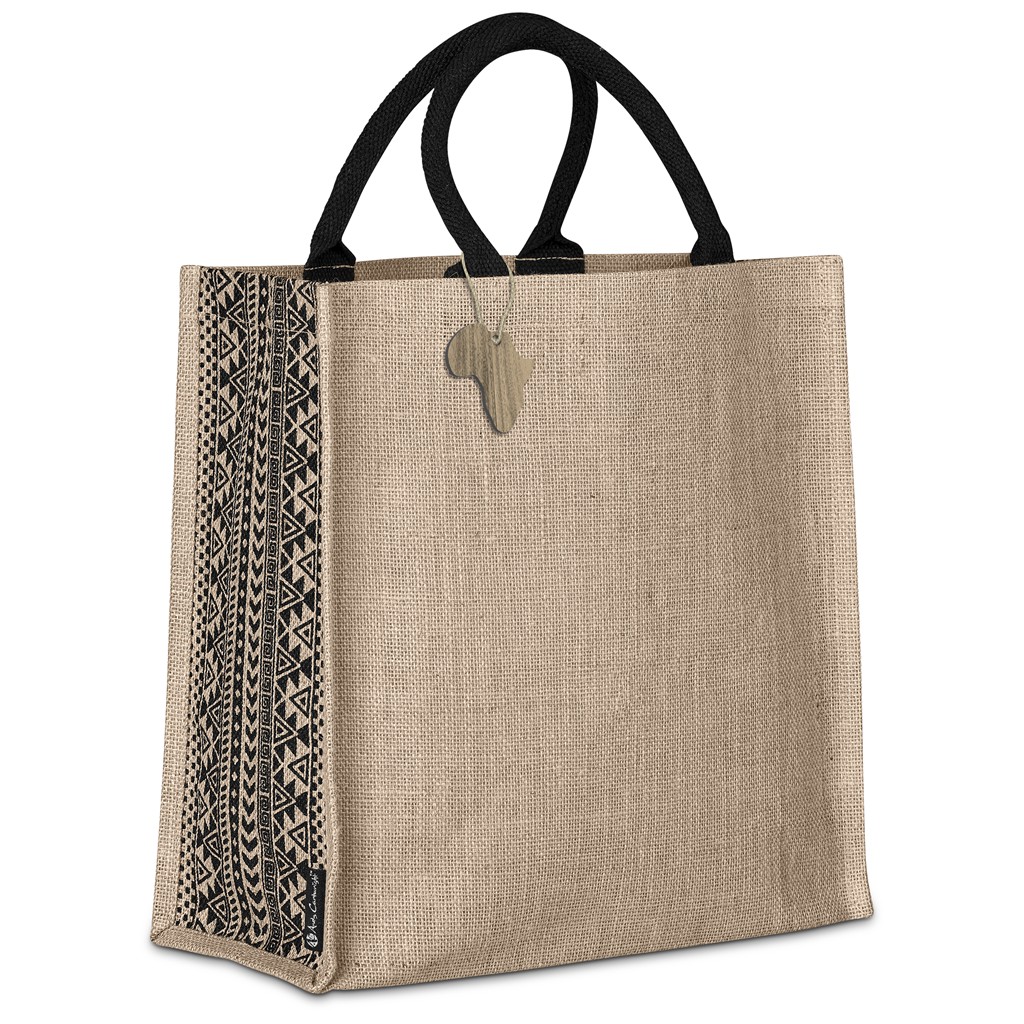 Andy Cartwright Symmetry Jute Tote - Image 6