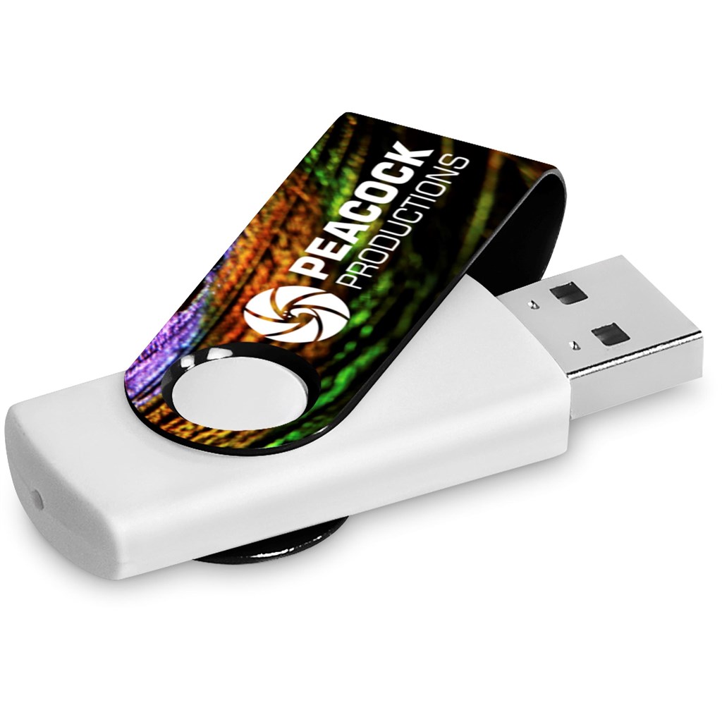 Altitude Axis Gyro White Flash Drive - 8GB - Image 5
