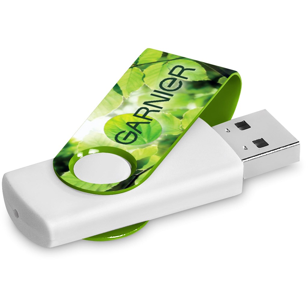 Altitude Axis Gyro White Flash Drive - 8GB - Image 9