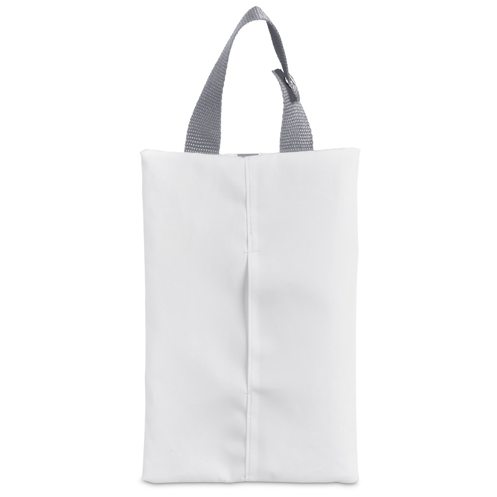 Pre-Production Sample Hoppla Hanki Polyester Travel Tissue Pouch - Image 12