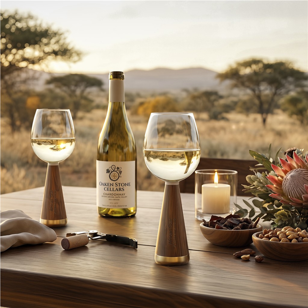 Andy Cartwright Afrique Wine Glass Set - Image 2