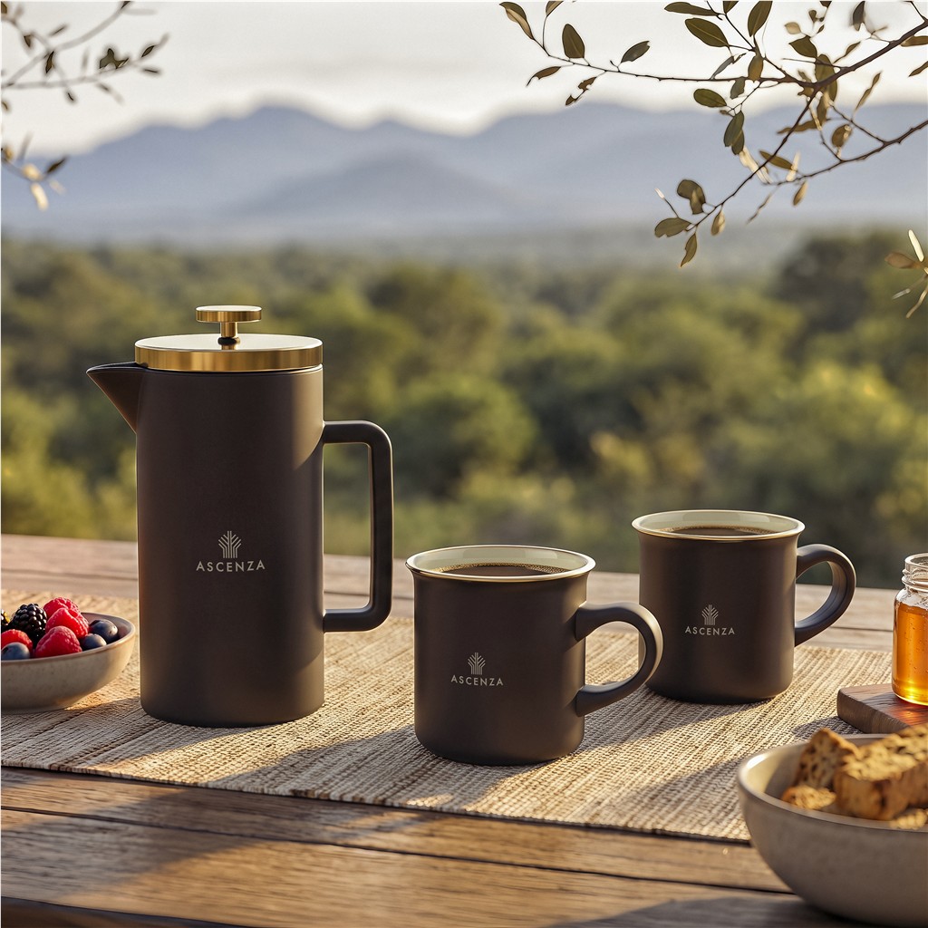 Andy Cartwright Afrique Dusk Coffee Press & Mug Set - Image 14