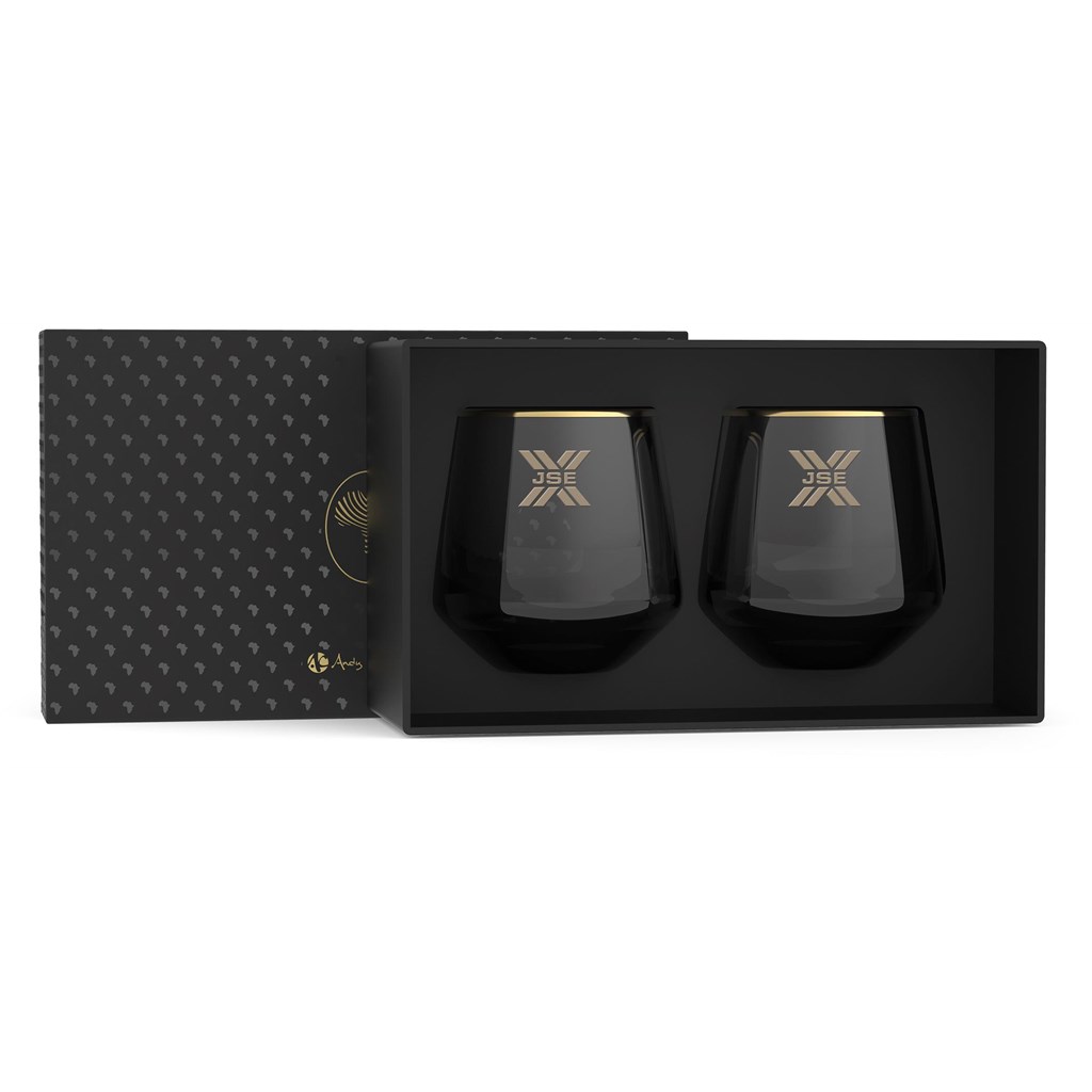 Andy Cartwright Afrique Dusk Whiskey Glass Set - Image 5