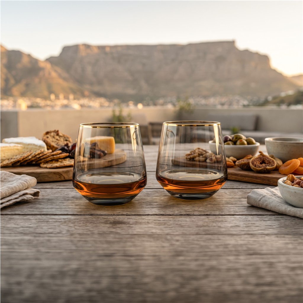 Andy Cartwright Afrique Dusk Whiskey Glass Set - Image 2