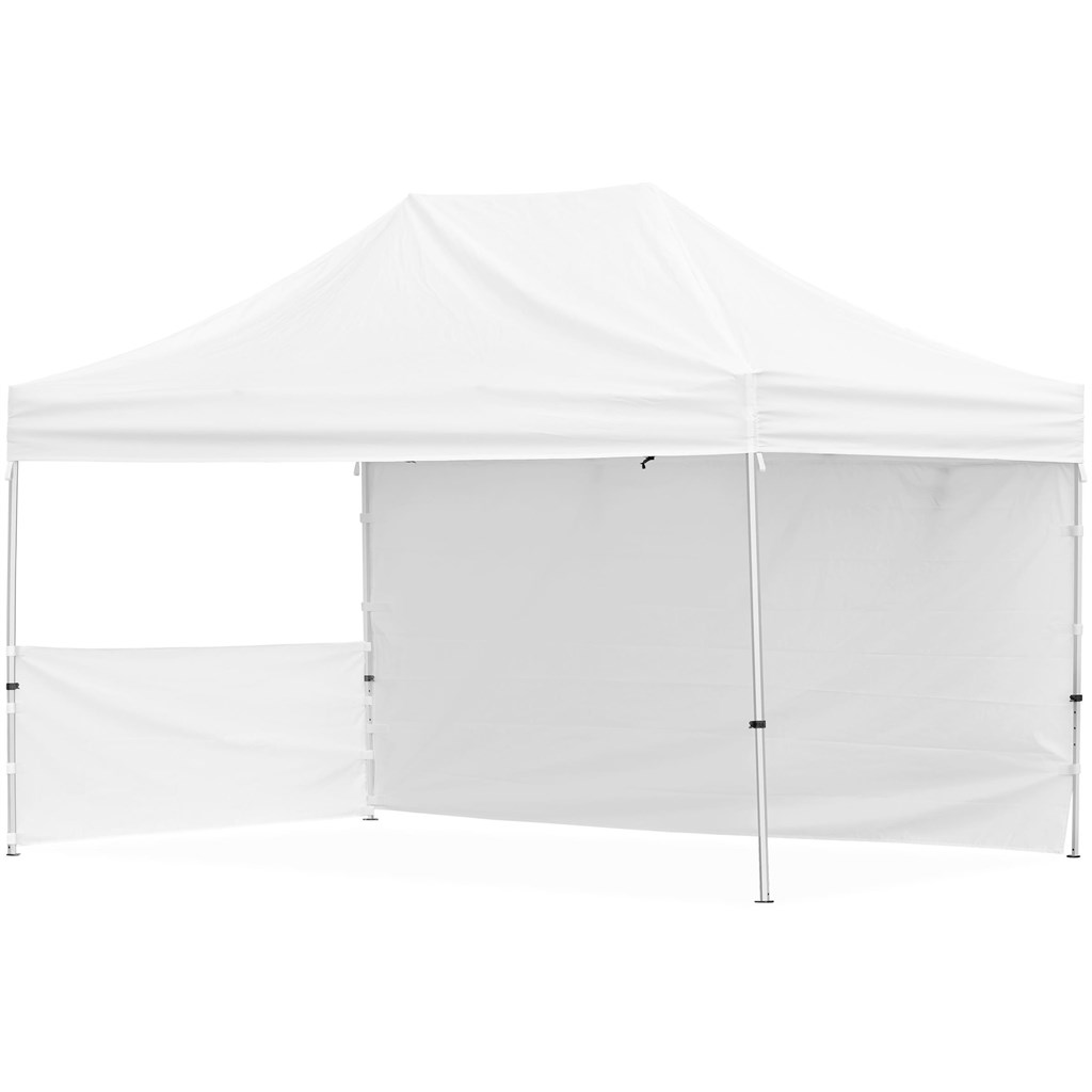 Ovation Sublimated Gazebo 4.5m X 3m - 1 Short Half-Wall Skin - 1 Long Full-Wall Skin - Image 4