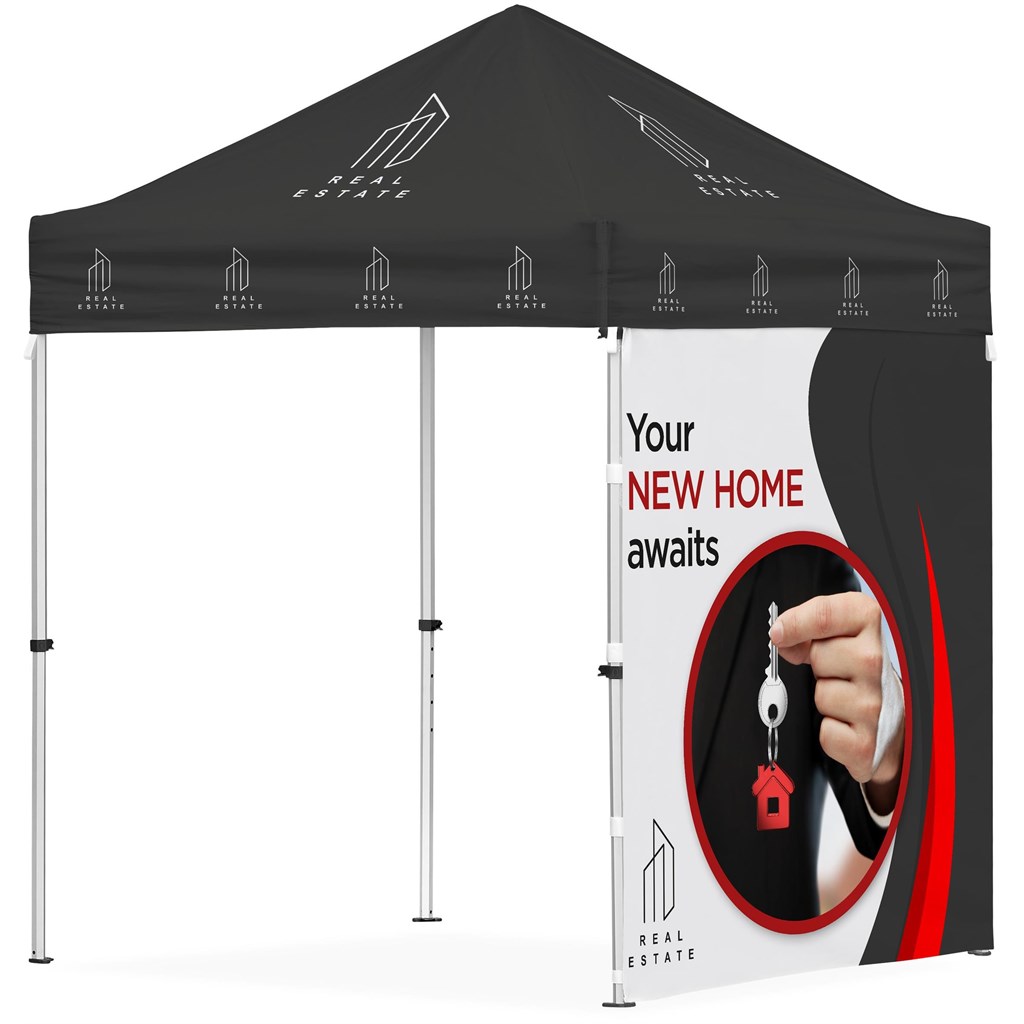 Ovation Sublimated Gazebo 2m X 2m Petite Frame - 1 Full Wall Skin - Image 14