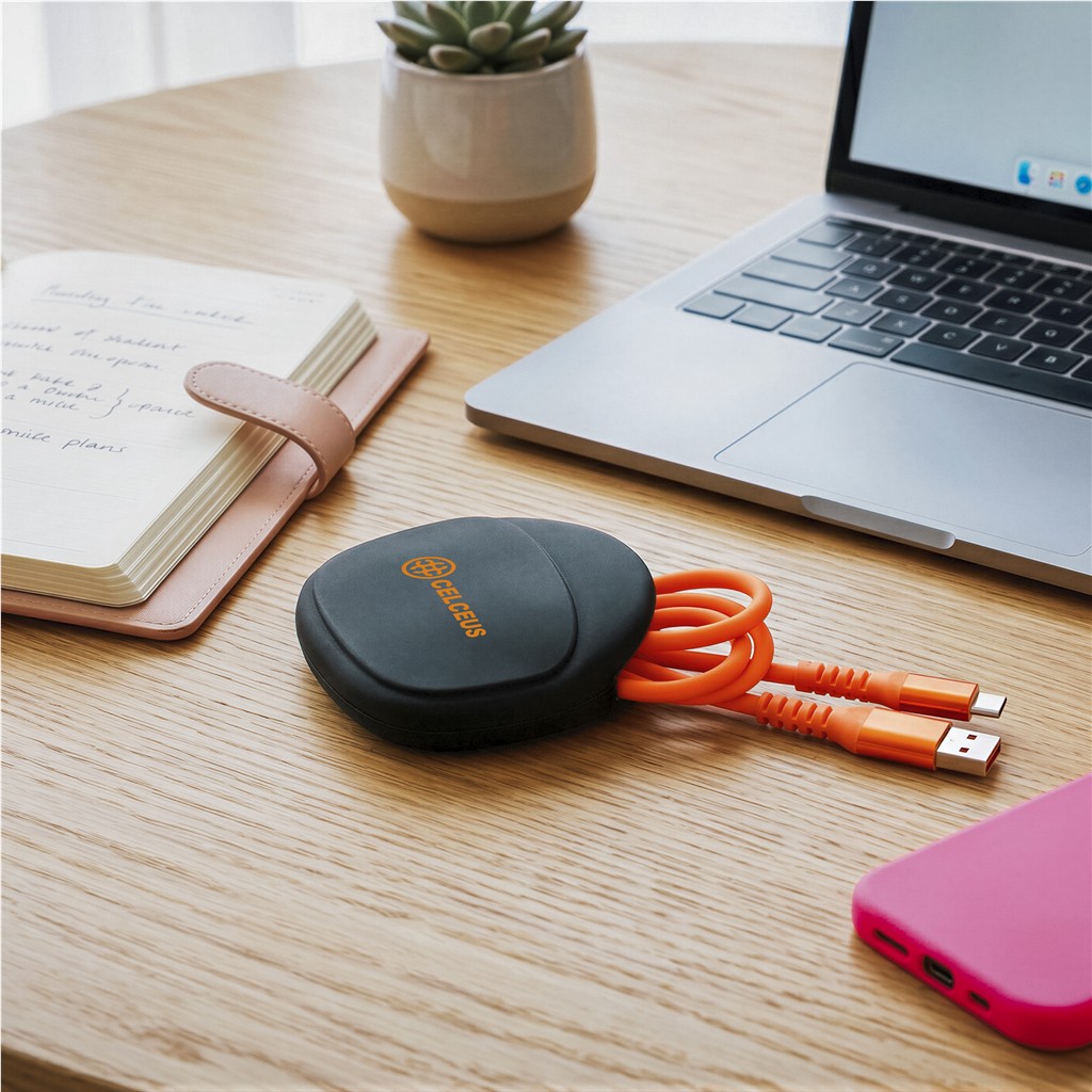Altitude Stodle Fast Charge USB-A to Type-C Charging Cable in Pouch - Image 4
