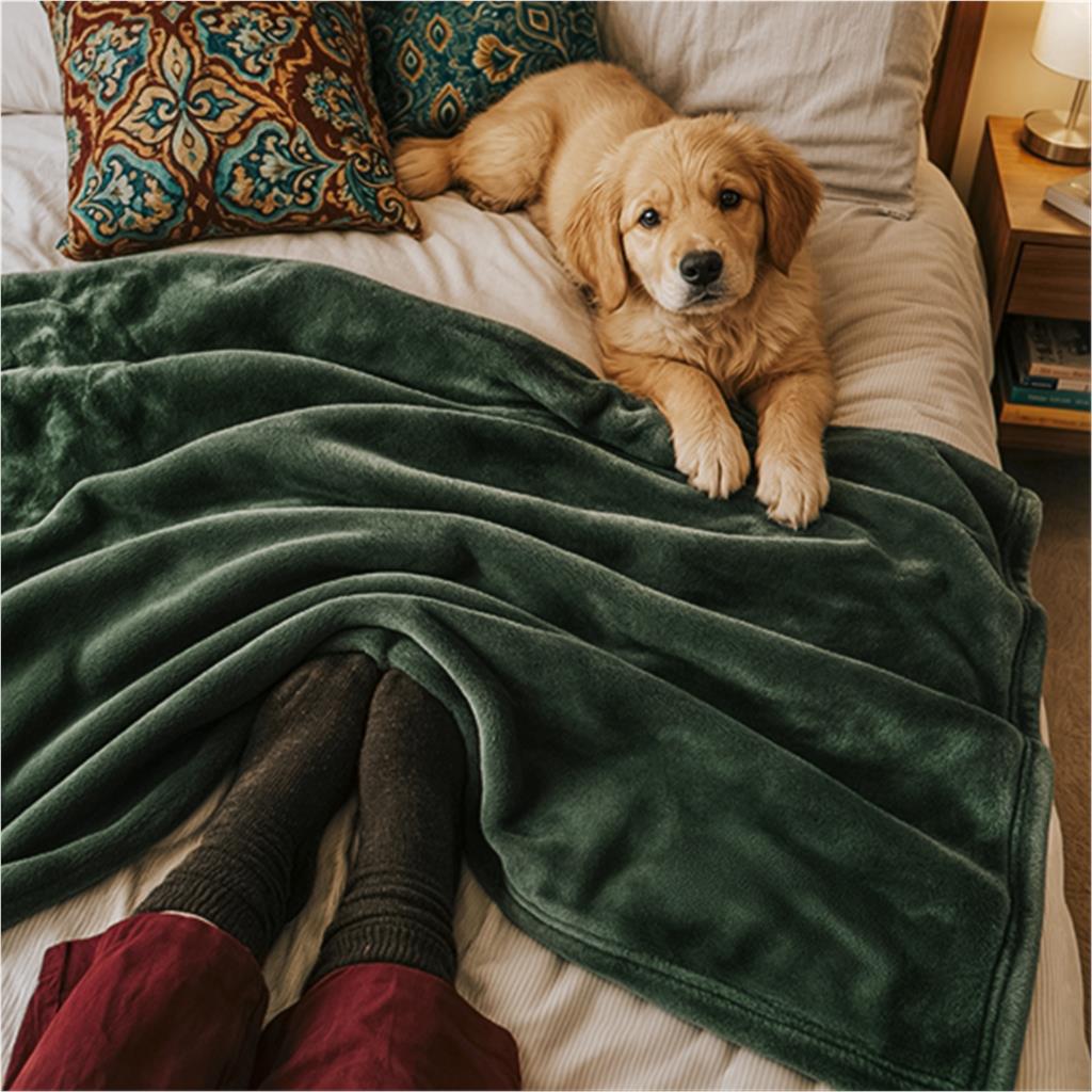 Serendipio Huron Fleece Blanket - Image 4