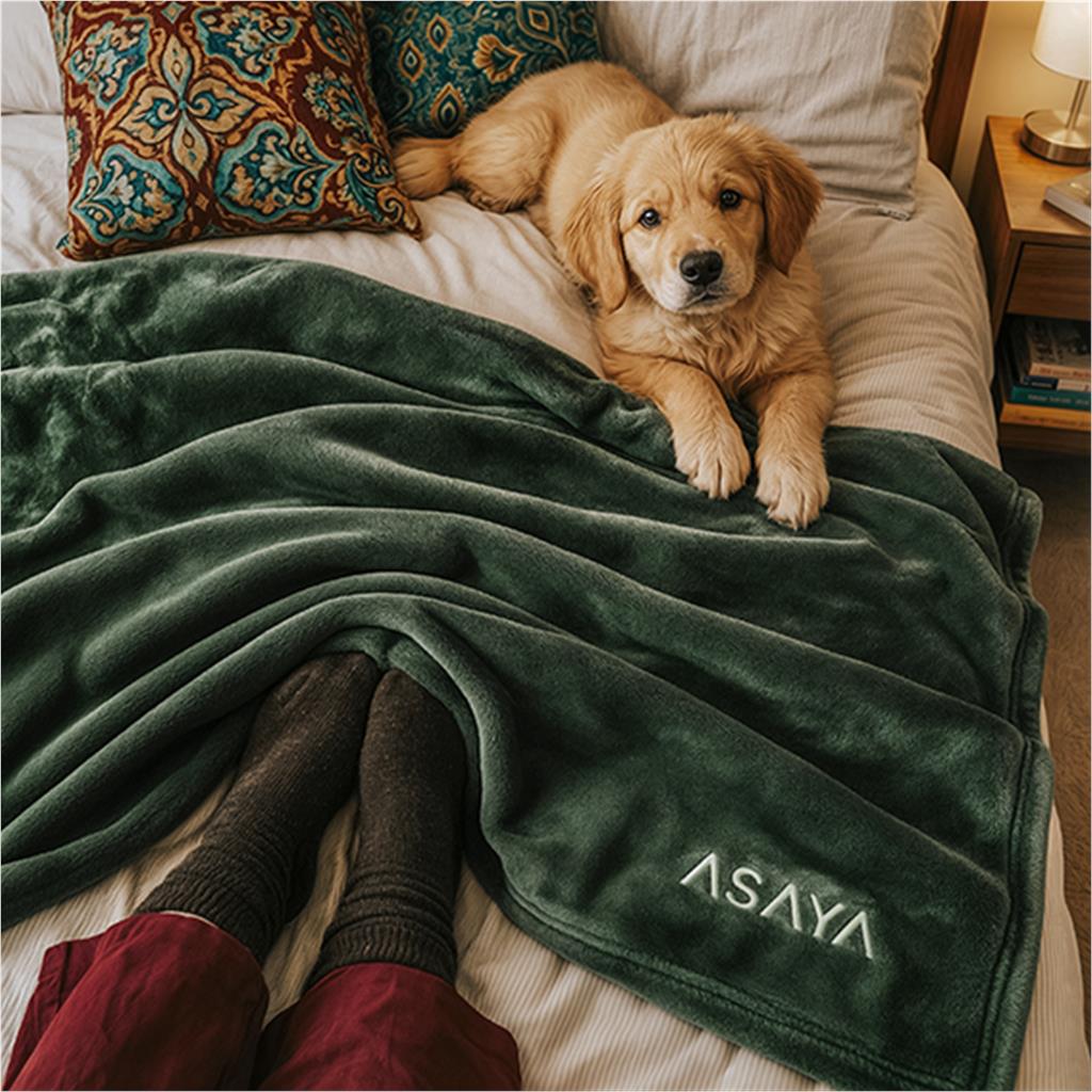 Serendipio Huron Fleece Blanket - Image 3