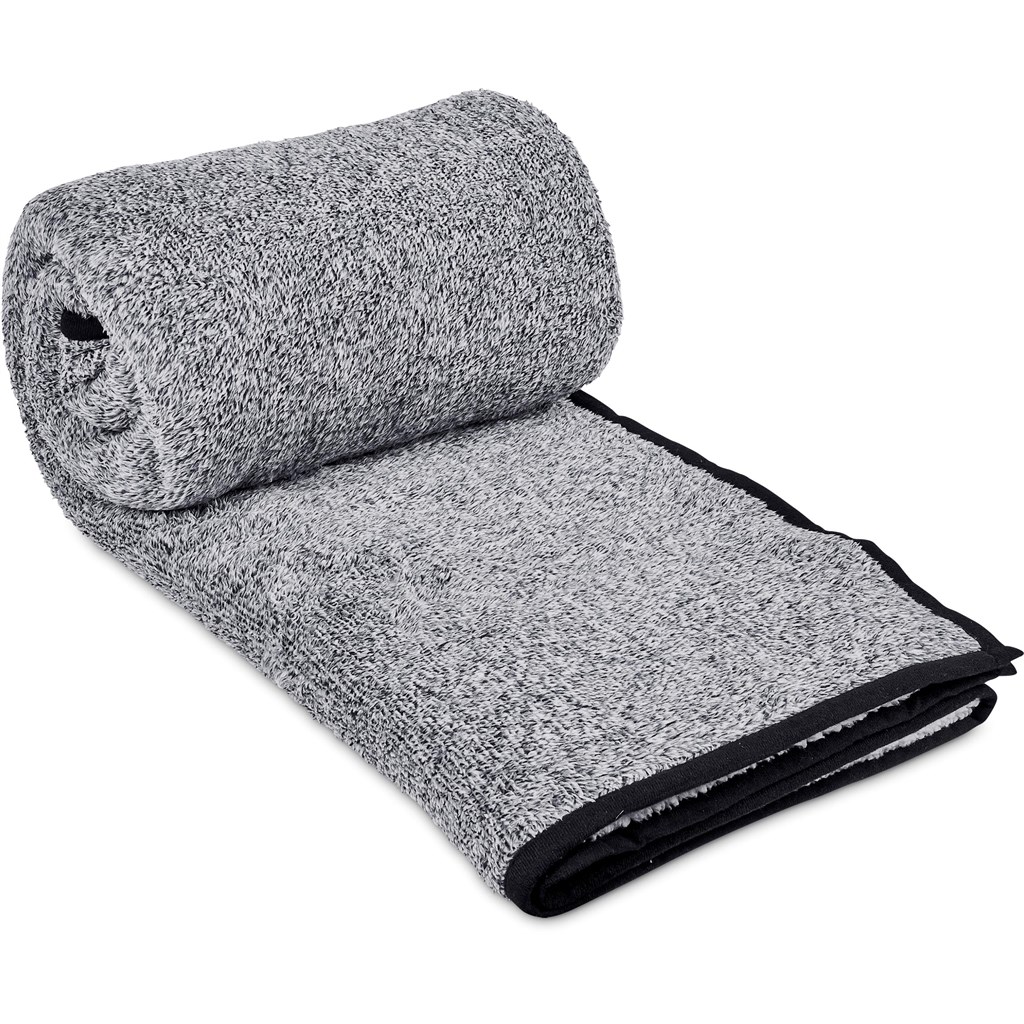 Serendipio Tranquil Sherpa Fleece Blanket - Image 2