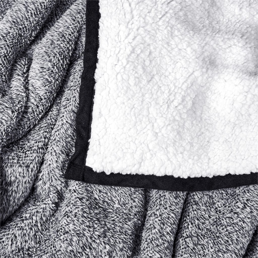 Serendipio Tranquil Sherpa Fleece Blanket - Image 3