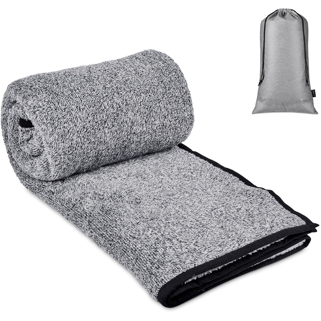 Serendipio Tranquil Sherpa Fleece Blanket - Image 9