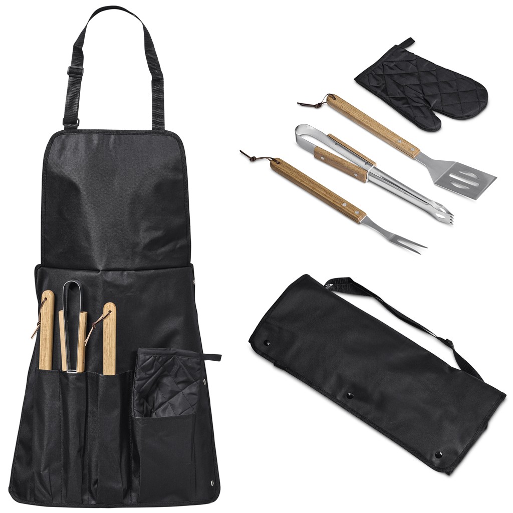 Altitude Griller 4-Piece Braai Apron Set - Image 2