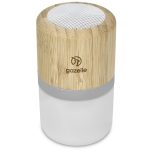 Okiyo Heiwa Bamboo Bluetooth Speaker & Night Light