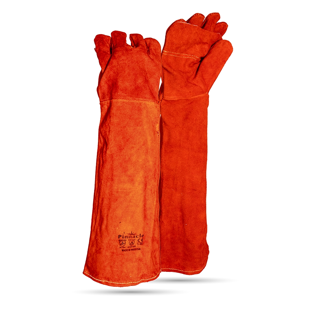 Red Heat Resistant Glove 16 Shoulder - Pack Of 12 Pairs