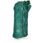 Green Lined Leather Glove 16 Shoulder - Pack Of 12 Pairs