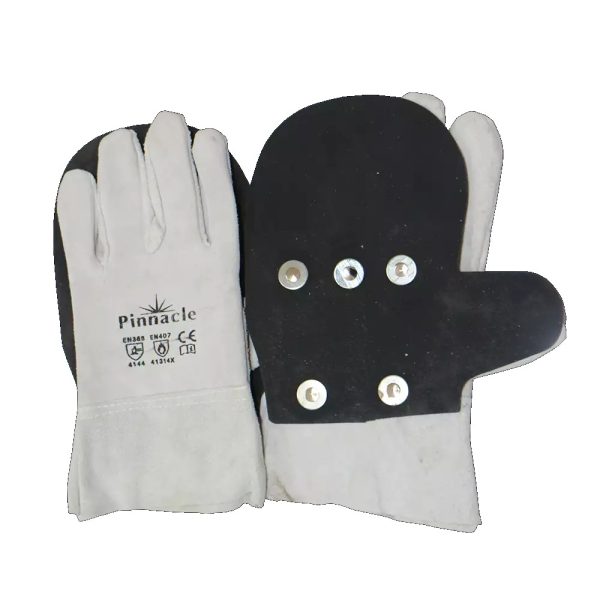 Chrome Leather Brick Glove (Premium) - Pack Of 12 Pairs