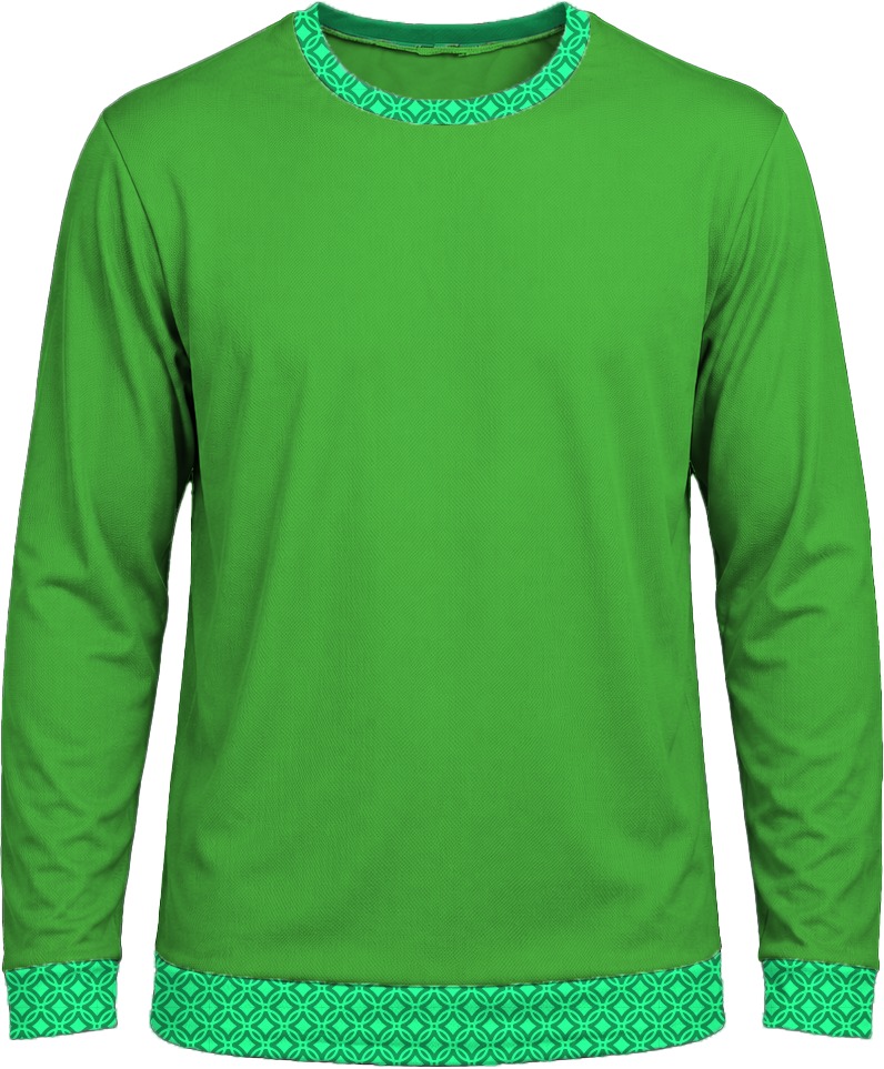 19Ten Kiddies Crew Neck T-shirt, Fitted Long Sleeve, Birdseye - Image 10