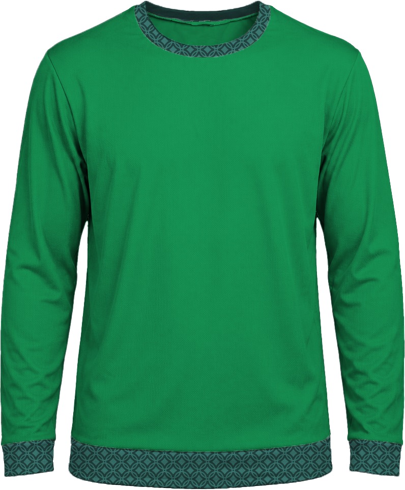 19Ten Kiddies Crew Neck T-shirt, Fitted Long Sleeve, Birdseye - Image 11