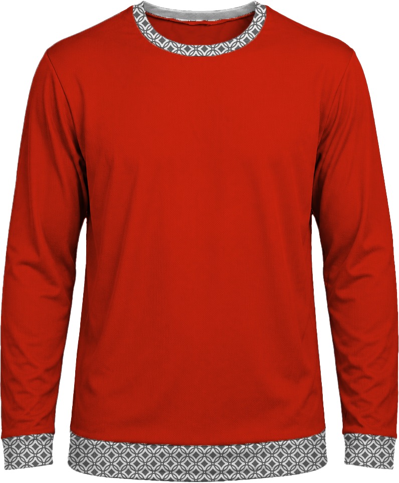19Ten Kiddies Crew Neck T-shirt, Fitted Long Sleeve, Birdseye - Image 15