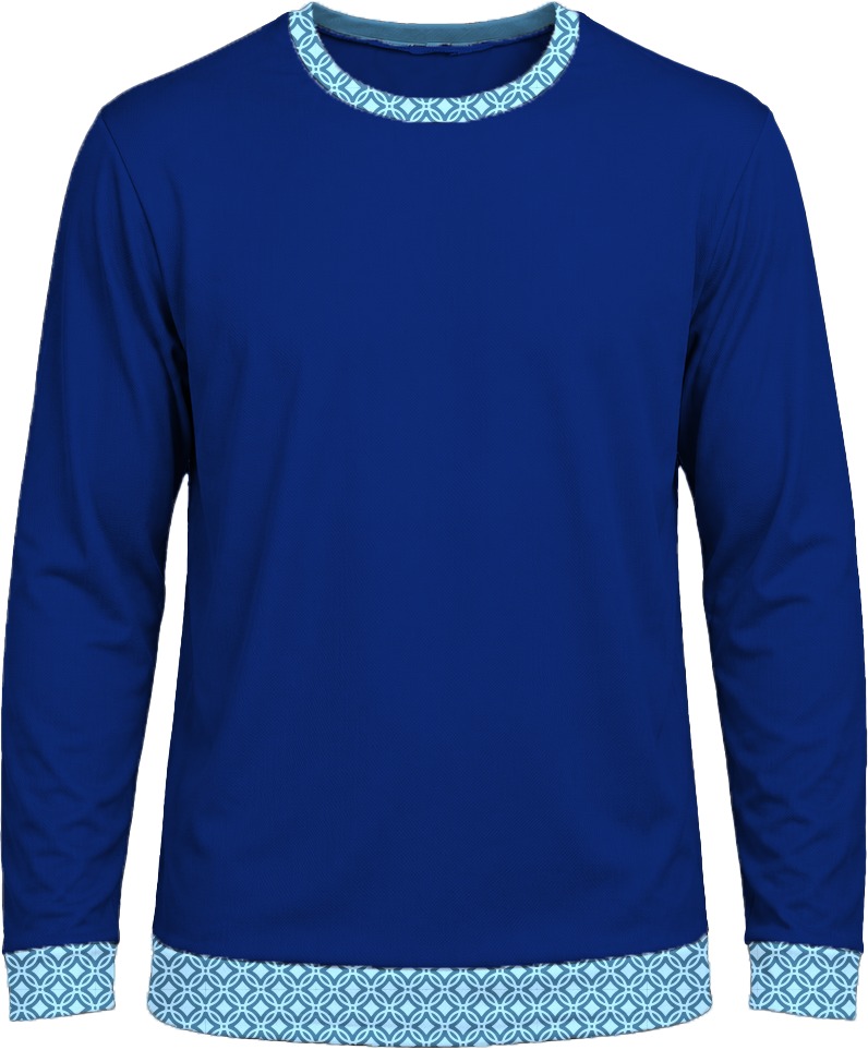 19Ten Kiddies Crew Neck T-shirt, Fitted Long Sleeve, Birdseye - Image 17