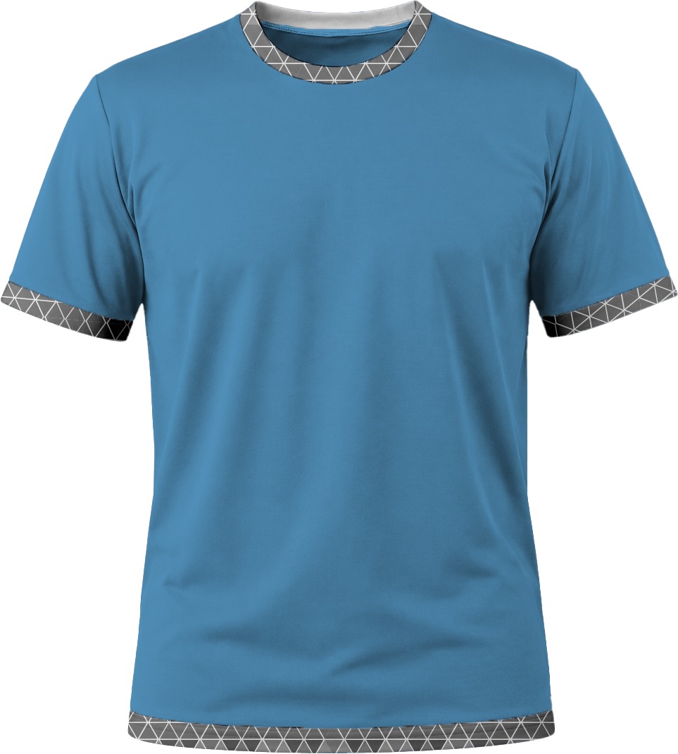 19Ten Kiddies Crew Neck T-shirt, Fitted Short Sleeve, Birdseye - Image 16