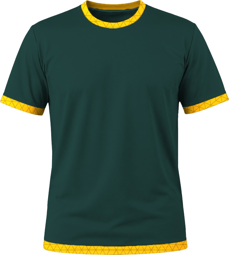 19Ten Kiddies Crew Neck T-shirt, Fitted Short Sleeve, Birdseye - Image 2