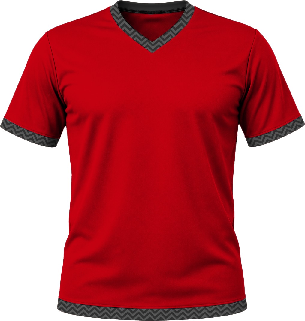 19Ten Kiddies V-Neck T-shirt, Fitted Short Sleeve, Birdseye - Image 19