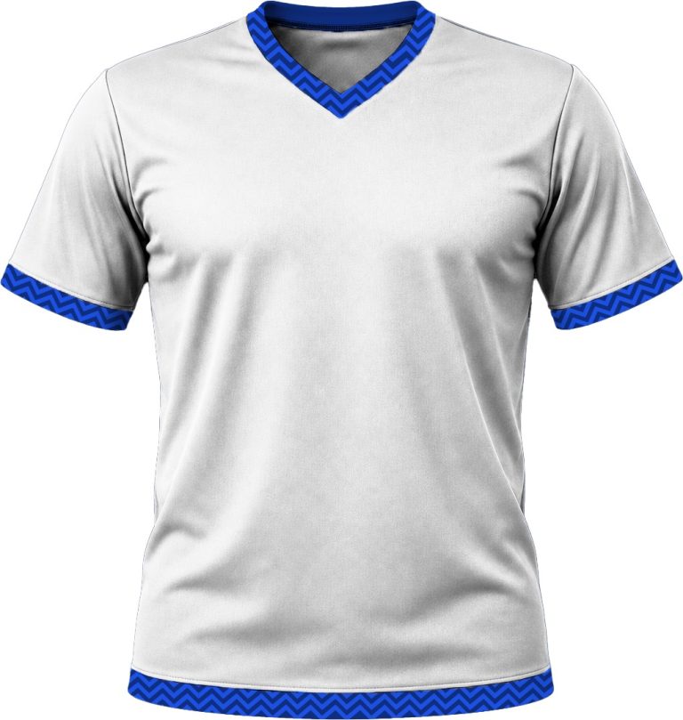 19Ten Kiddies V-Neck T-shirt, Fitted Short Sleeve, Reverse Birdseye