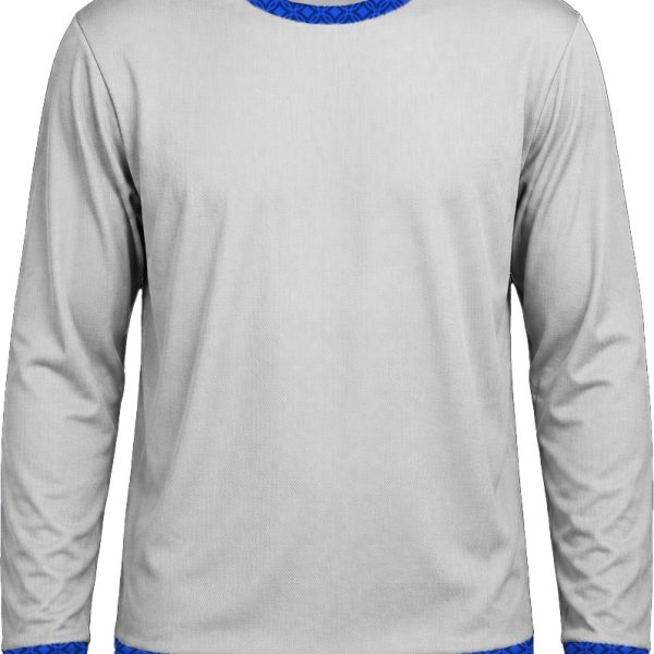 19Ten Ladies Crew Neck T-shirt, Fitted Long Sleeve, Birdseye