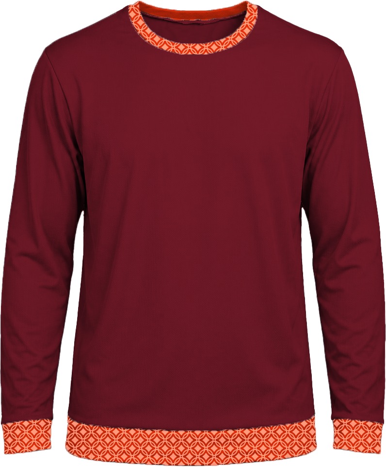 19Ten Ladies Crew Neck T-shirt, Fitted Long Sleeve, Birdseye - Image 13