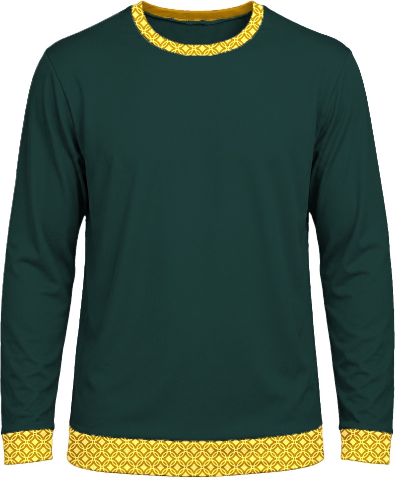 19Ten Ladies Crew Neck T-shirt, Fitted Long Sleeve, Birdseye - Image 3