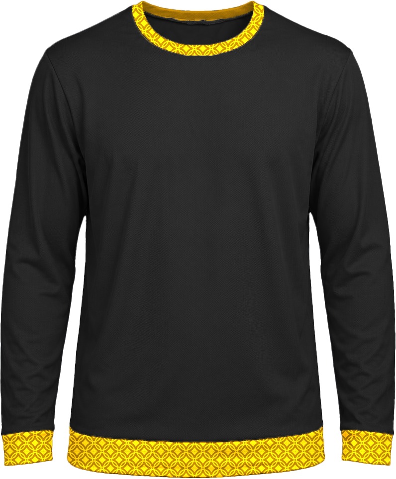 19Ten Ladies Crew Neck T-shirt, Fitted Long Sleeve, Birdseye - Image 6