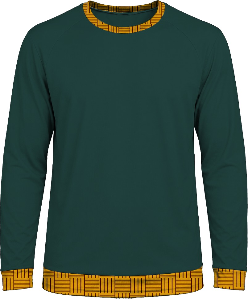 19Ten Ladies Crew Neck T-shirt, Raglan Long Sleeve, Birdseye - Image 7